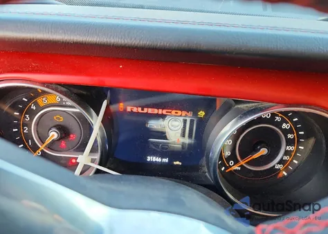 2023 Jeep Gladiator Rubicon z USA, uszkodzony, nr VIN 1C6JJTBM4PL536114